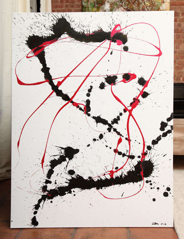 Contemporary Art, Financial Freedom painting by Virginia Dutton at 1stDibs