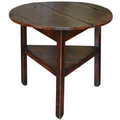 An 18th Century English Cricket Table