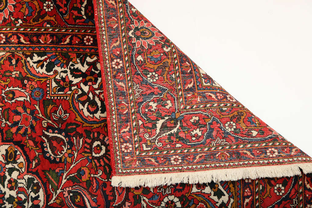 Antique 1920s Persian Bakhtiari Rug, 7x11 3