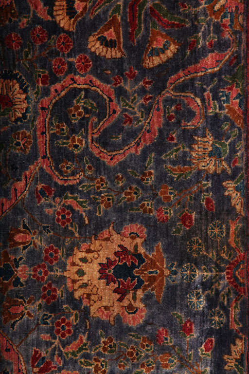 20th Century Antique 1870s Persian Fereghan Rug, 10' x 18' For Sale