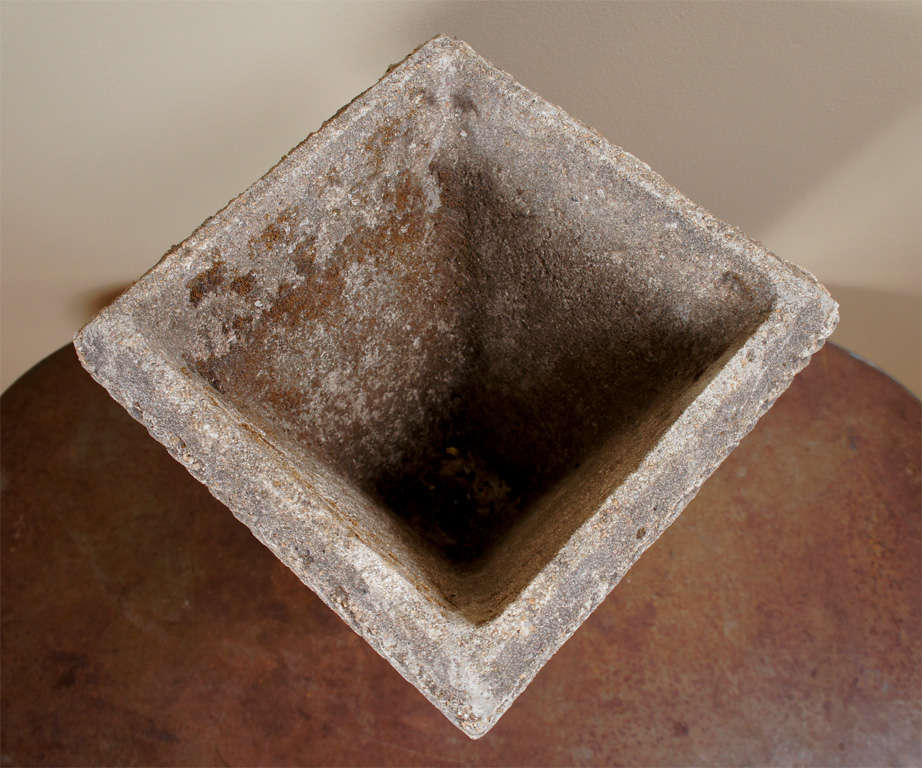 Composition Triangular Stone Vase, France 1940's
