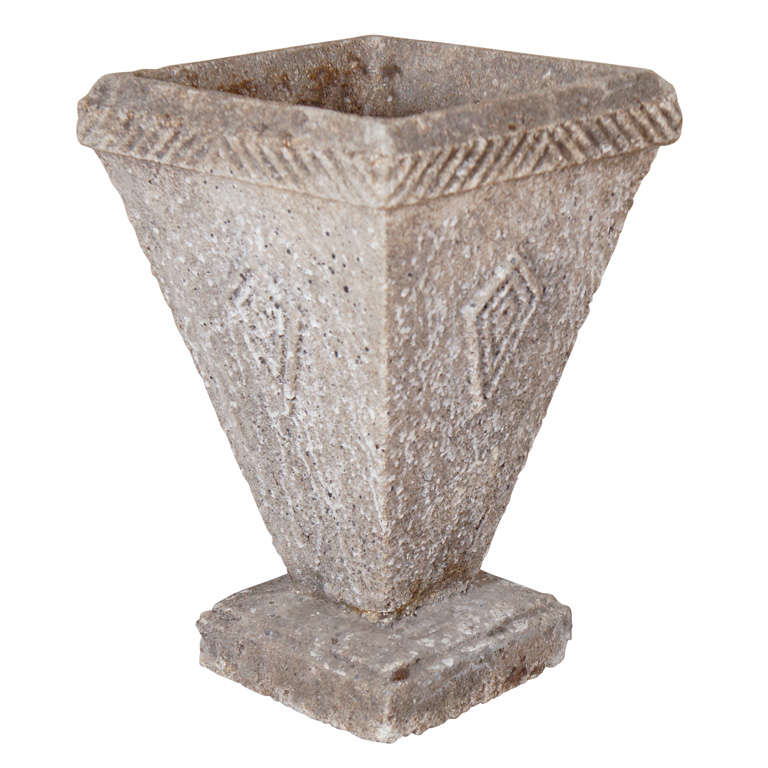 Triangular Stone Vase, France 1940's