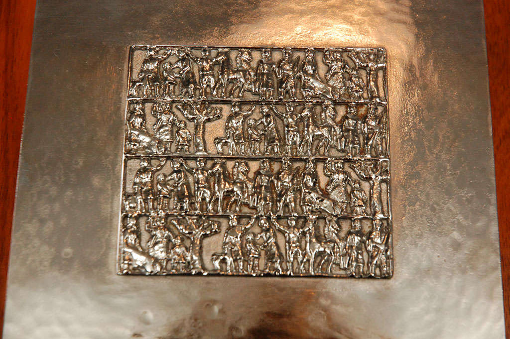 Mid-20th Century Silver Plated Box For Sale
