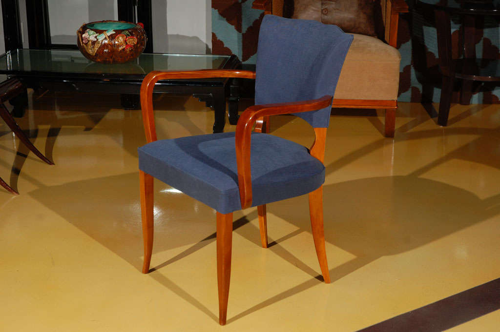 Mid-20th Century Hungarian Art Deco Chairs For Sale