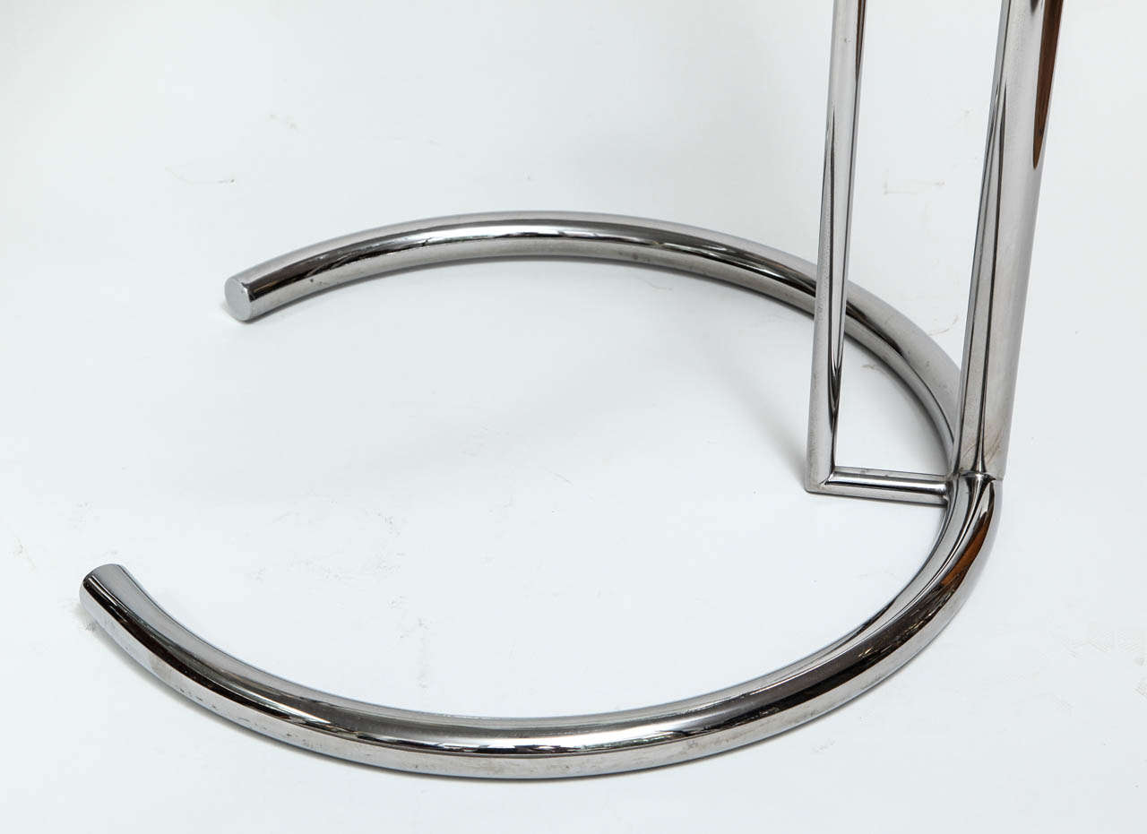 Eileen Grey Adjustable Circular Side Tables 1
