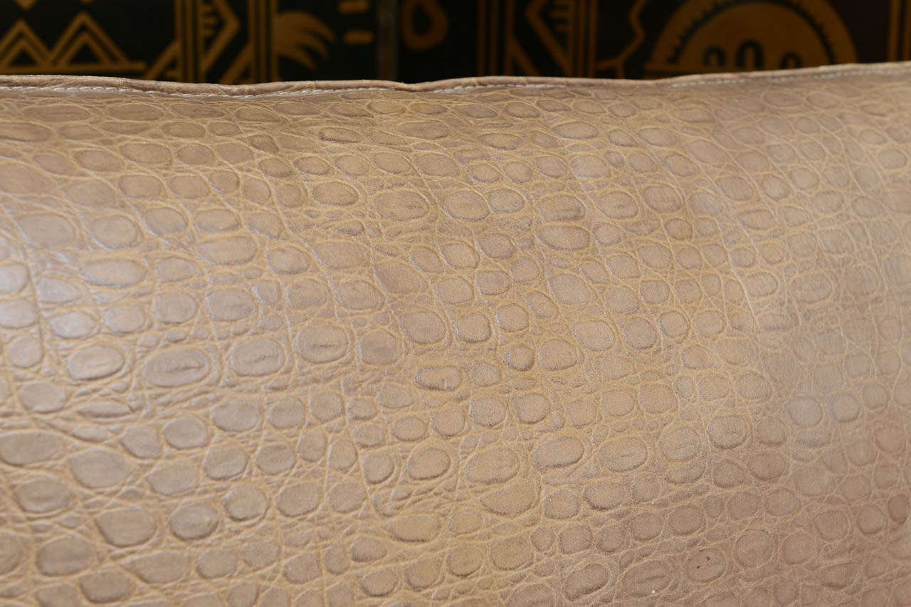 Gigantic Leather Armani Pillow 1