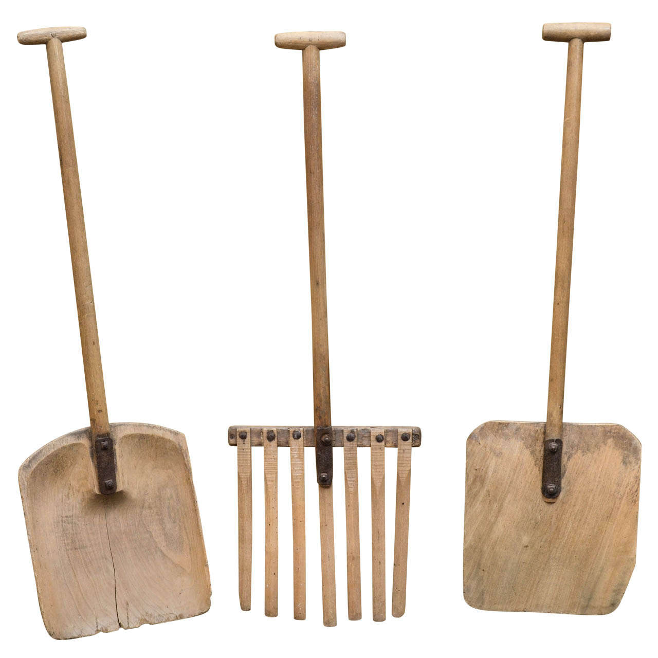 19th Century Suffolk Sycamore Brewery Tools