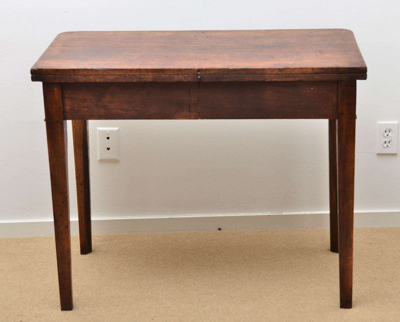 19th Century Gateleg Folding Tea Table For Sale 1
