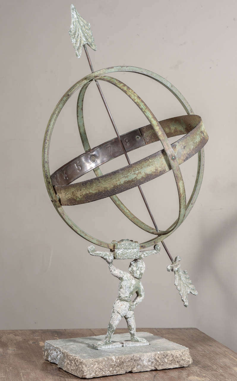 Forged Iron Armillary