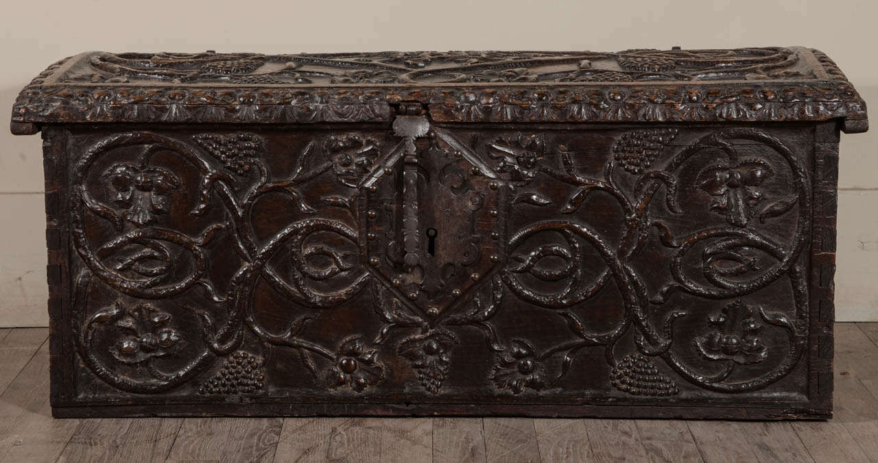 18th c. Spanish Colonial Coffer