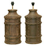 A Pair of Cylindrical Lamps
