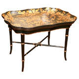 Beautiful Tray Top Victorian-style Table.