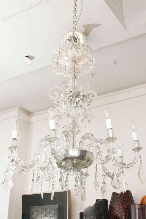 19th Century Murano Glass Chandelier