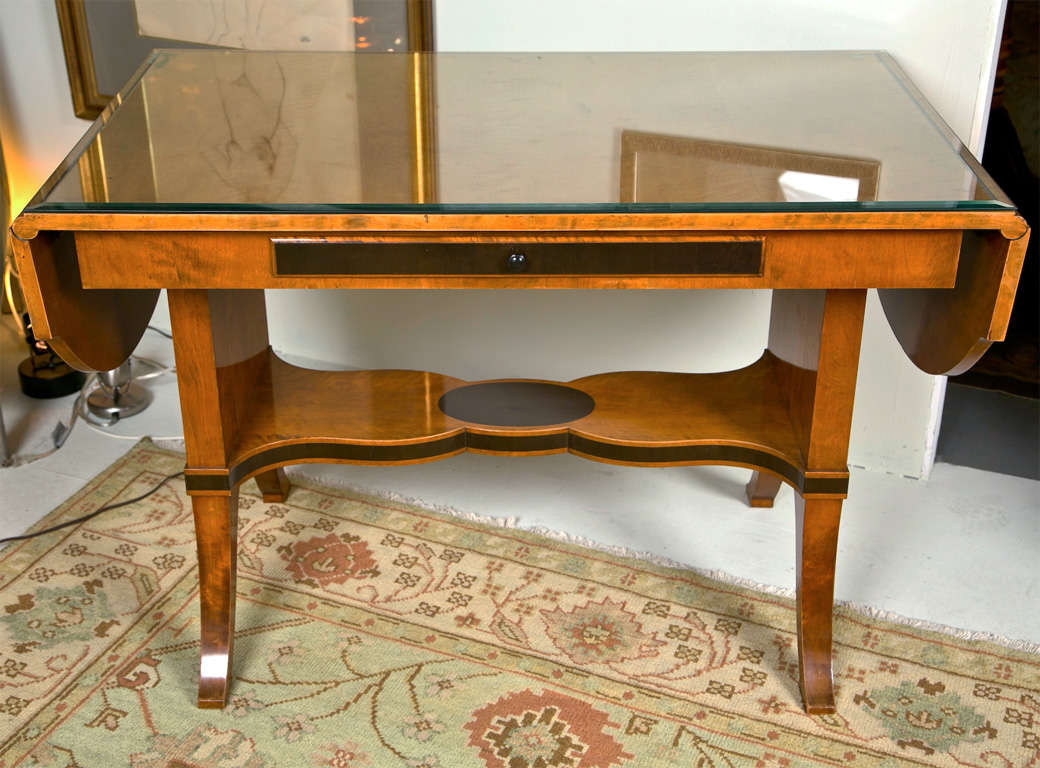 Art Nouveau Sofa Table In Excellent Condition For Sale In Stamford, CT