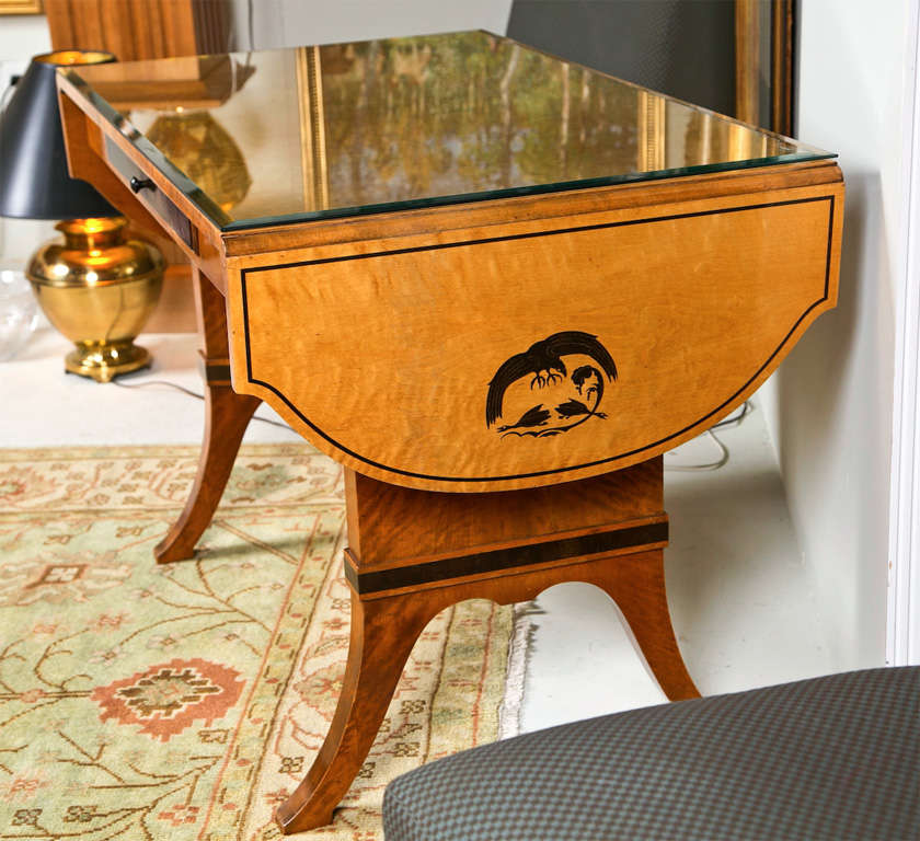 Art Nouveau Sofa Table For Sale 1