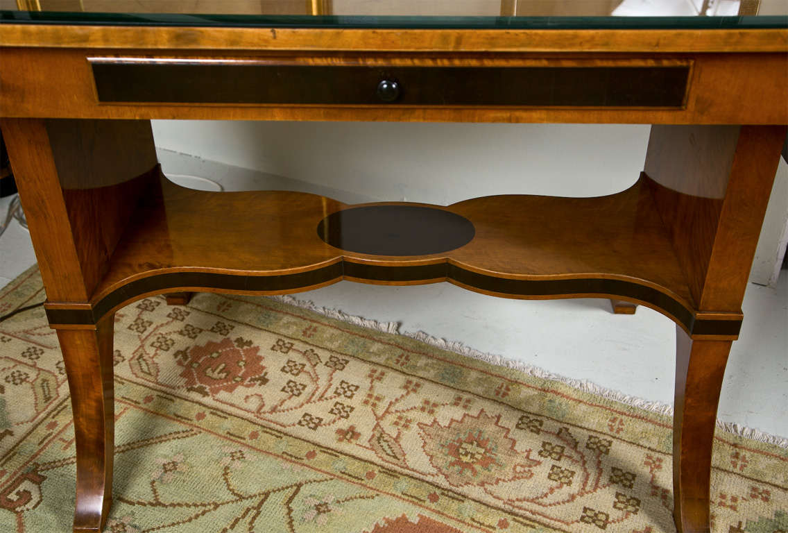 Art Nouveau Sofa Table For Sale 4