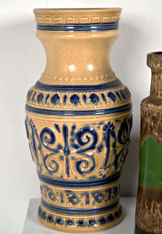 Collection Of West German Pottery Vases For Sale 4