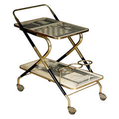 Vintage An Early Trolley By Piero Fornasetti.