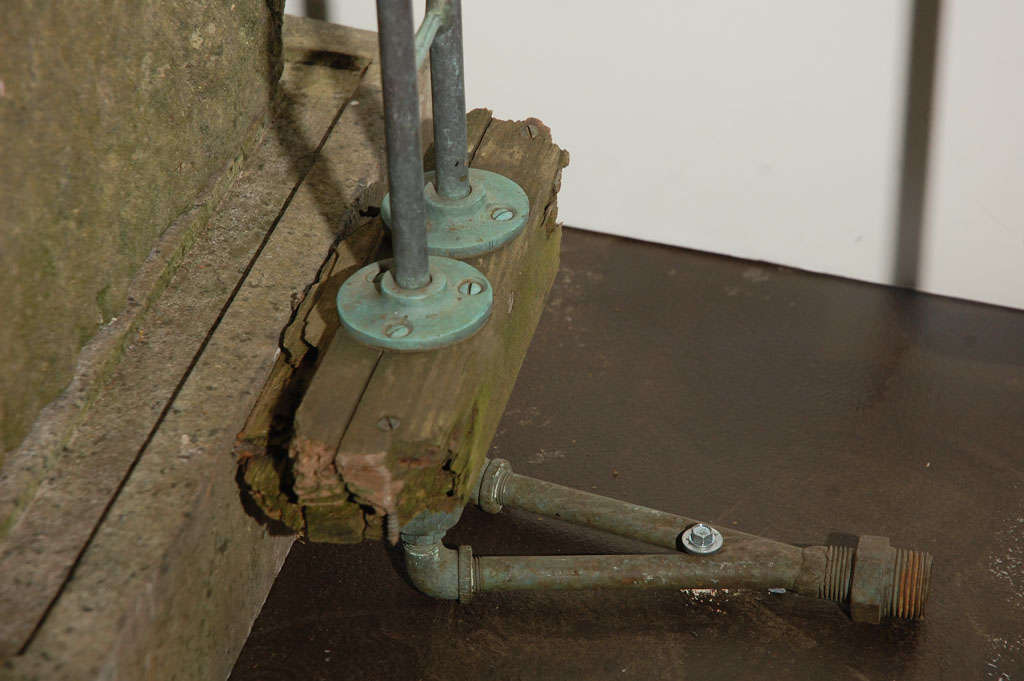 Mid-20th Century Mid Century Granite Fountain