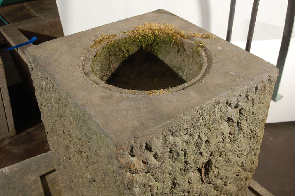 Mid Century Granite Fountain 1