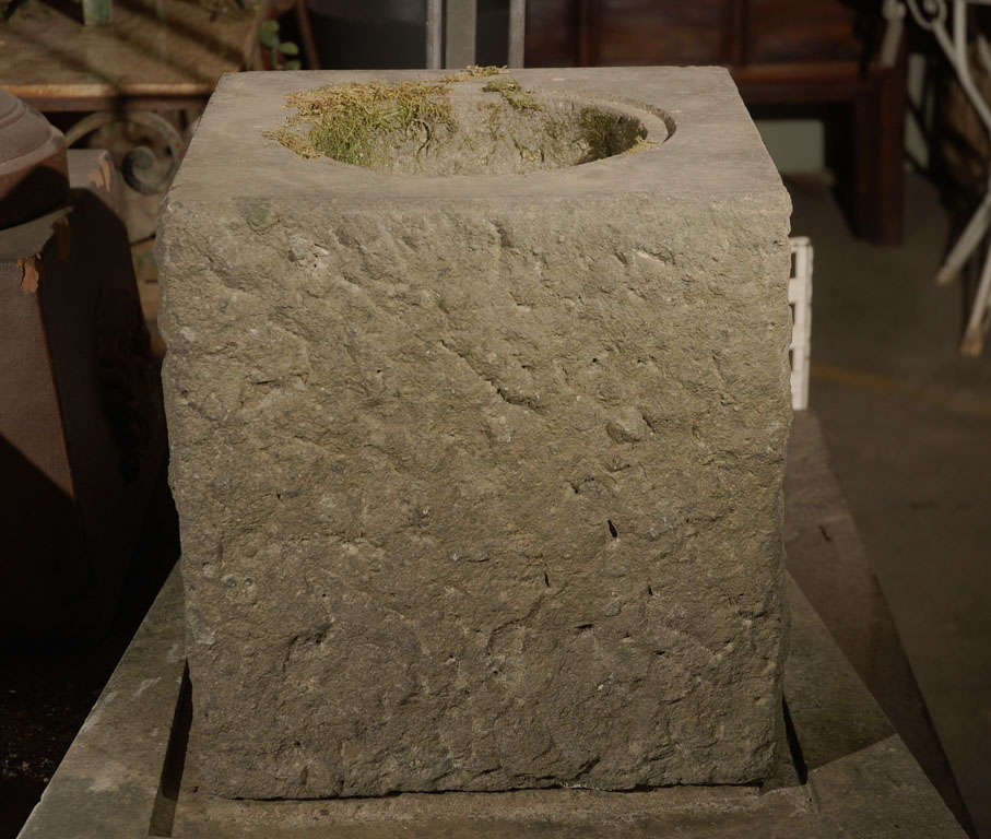 Mid Century Granite Fountain 4