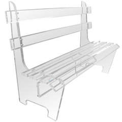 Lucite Bench