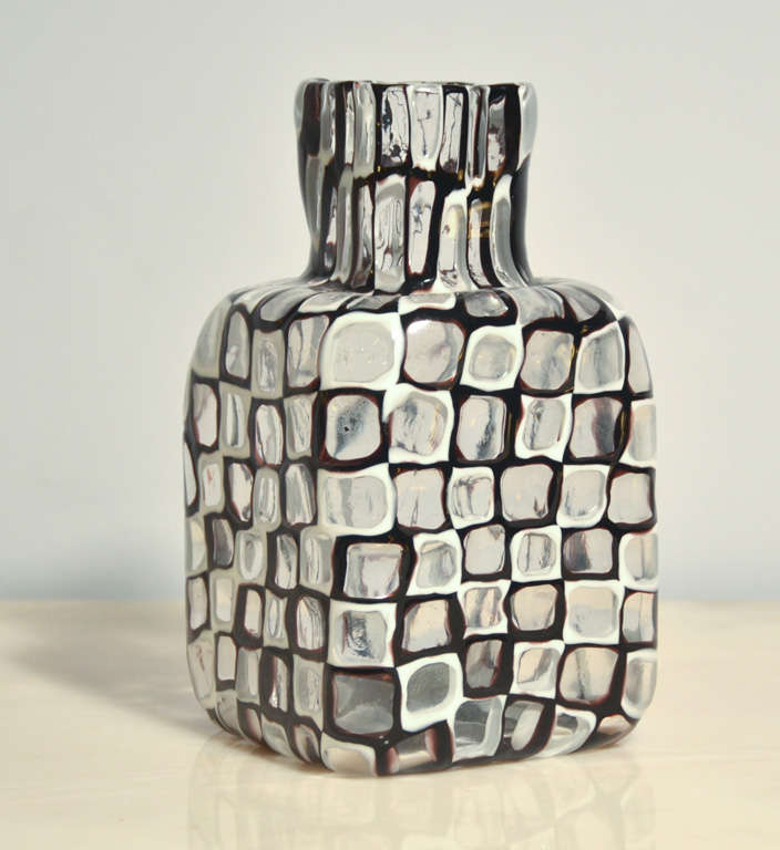 Vase on Murano Glass tecnique 