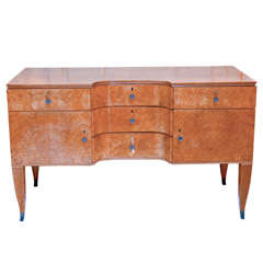 Walnut Chest of Drawers by Tomaso Buzzi-Gio Ponti