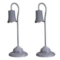 Pair Lilly Lamps