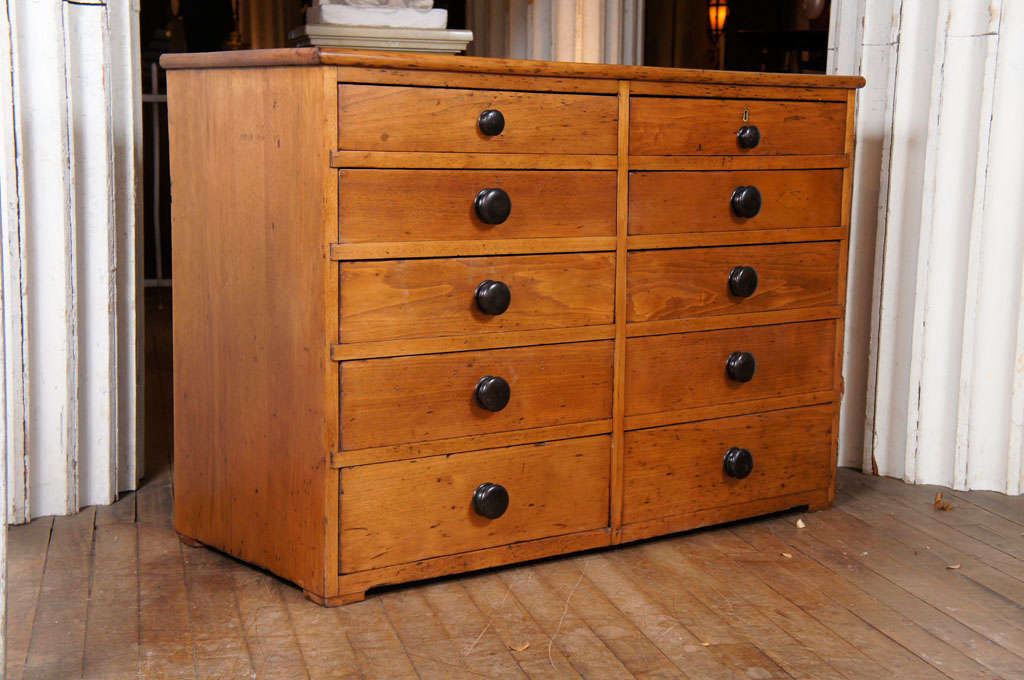 American Butternut Chest of Drawers