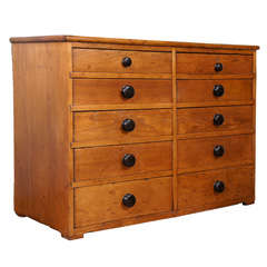 Antique Butternut Chest of Drawers