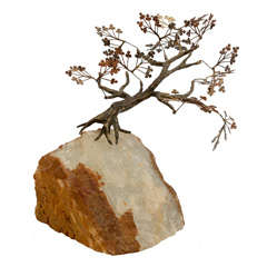 Mid Century "Tree" Sculpture by Curtis Jere Mid Century "Tree" Sculpture by Curtis Jere