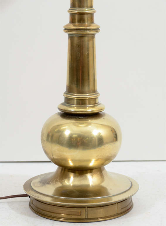 Mid-Century Modern Pair of Mid Century Stiffel Brass Lamps