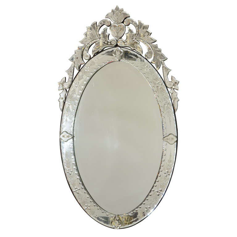 Venetian Mirror Oval
