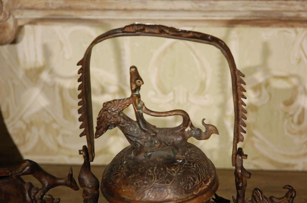 Antique Peruvian Incense Burner For Sale 1