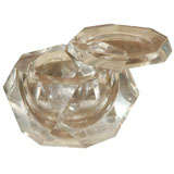 C. 1980 Lucite Ice Bucket / Candy Dish
