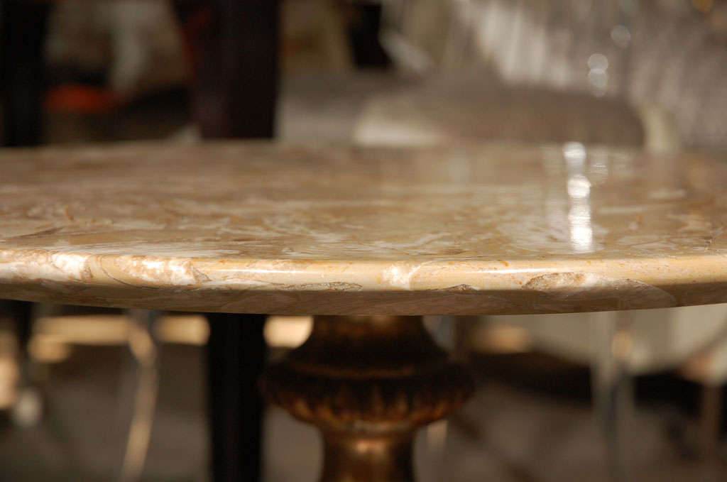 Base de table italienne dorée du 18e siècle en vente 2