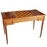 18th century French tric/trac or games table by Francois Cadout.