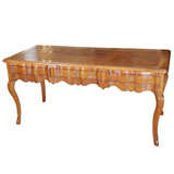 An 18th century French provincial writing table