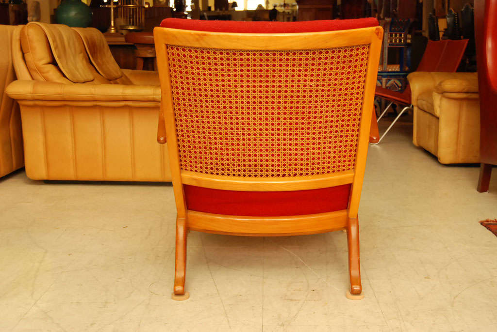 Mid-20th Century Red Lounge Chairs