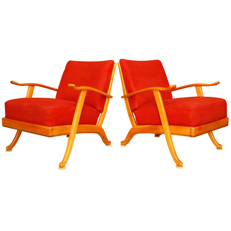 Red Lounge Chairs
