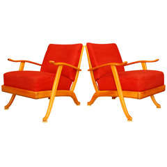 Red Lounge Chairs