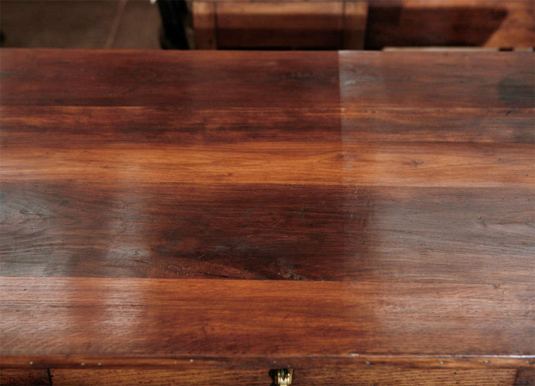 Antique French Table / Desk with Drawer 1