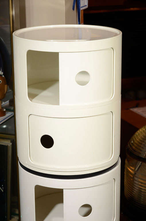 Italian Set of 3 Combonibili Storage Units by Kartell