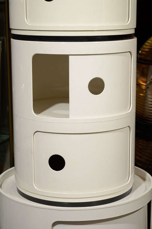 Set of 3 Combonibili Storage Units by Kartell In Excellent Condition In New York, NY
