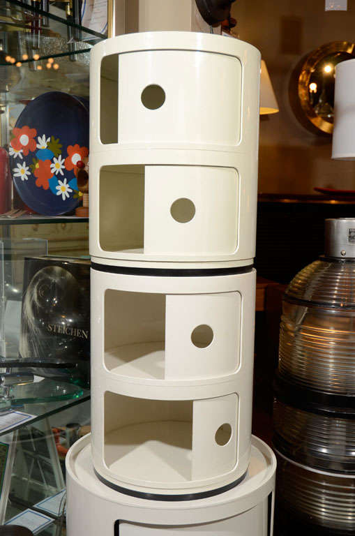 Resin Set of 3 Combonibili Storage Units by Kartell