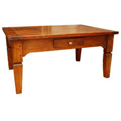 Antique French Oak Coffee Table