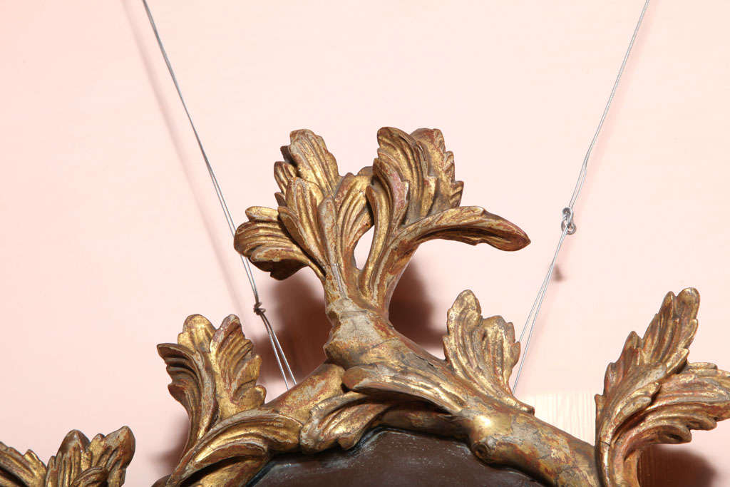 A Pair of George III Carved and Gilded Twig Form Mirrors For Sale 1