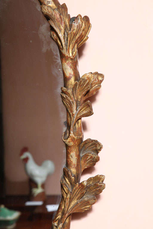 A Pair of George III Carved and Gilded Twig Form Mirrors For Sale 2