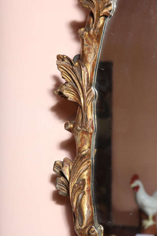 A Pair of George III Carved and Gilded Twig Form Mirrors For Sale 4
